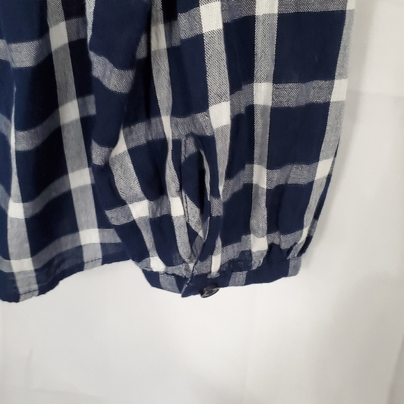 Crown & Ivy Small Oversized Shirt Blouse Top Boho - Picture 5 of 6